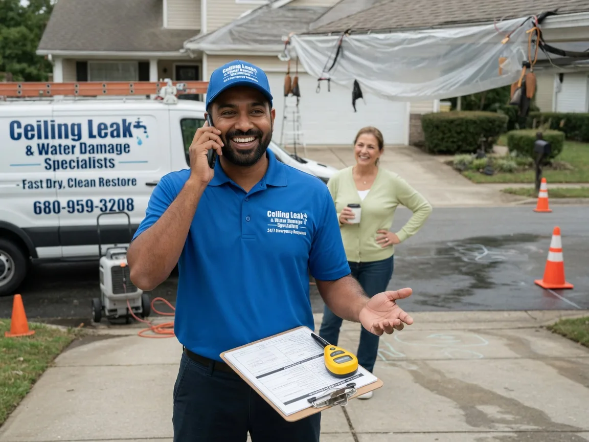 Ceiling Leak Cleanup Brandeis, CA FAQs